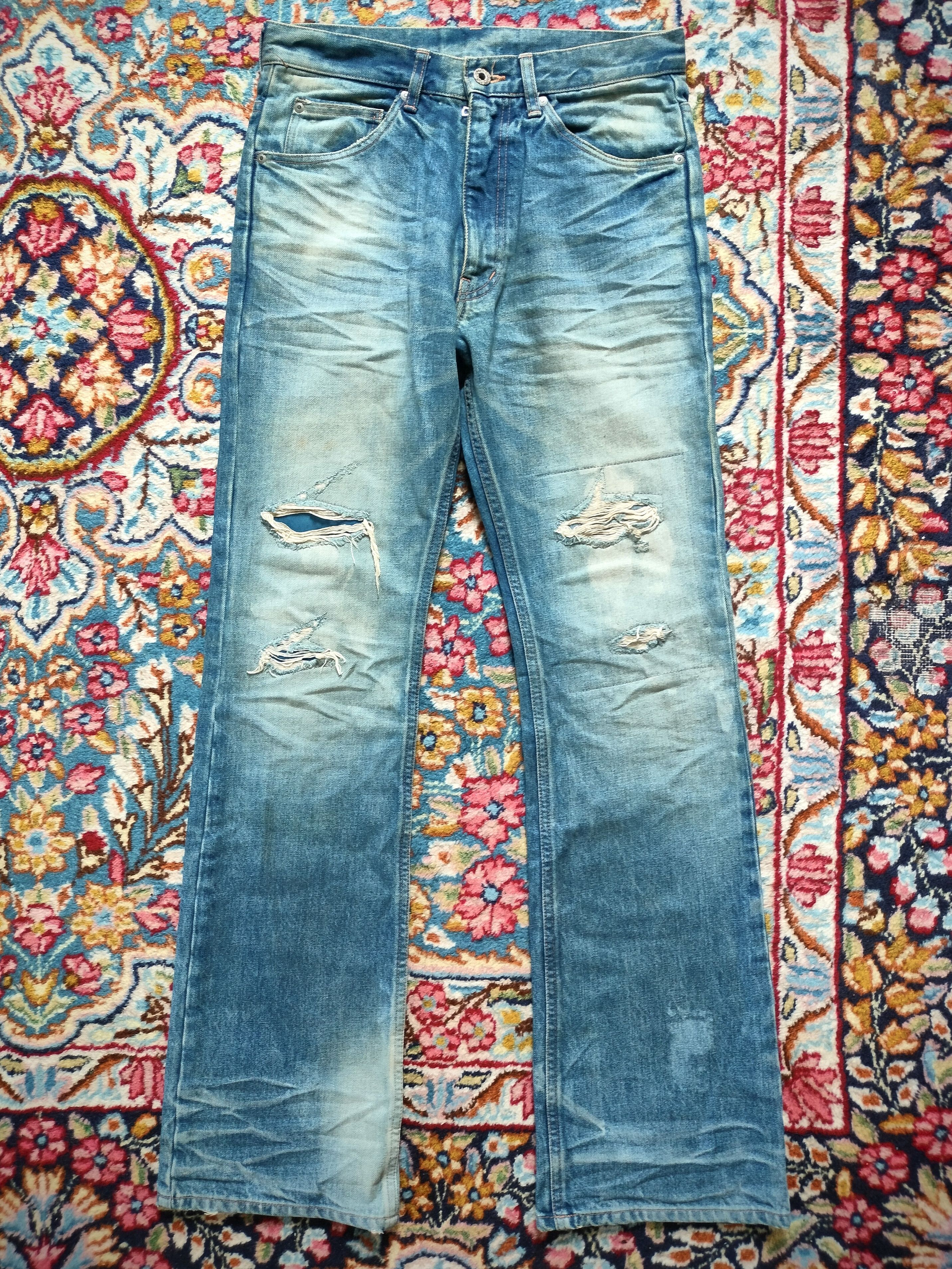 パンツ BACKLASH CRASH DENIM 13oz STRETCH DENIM 