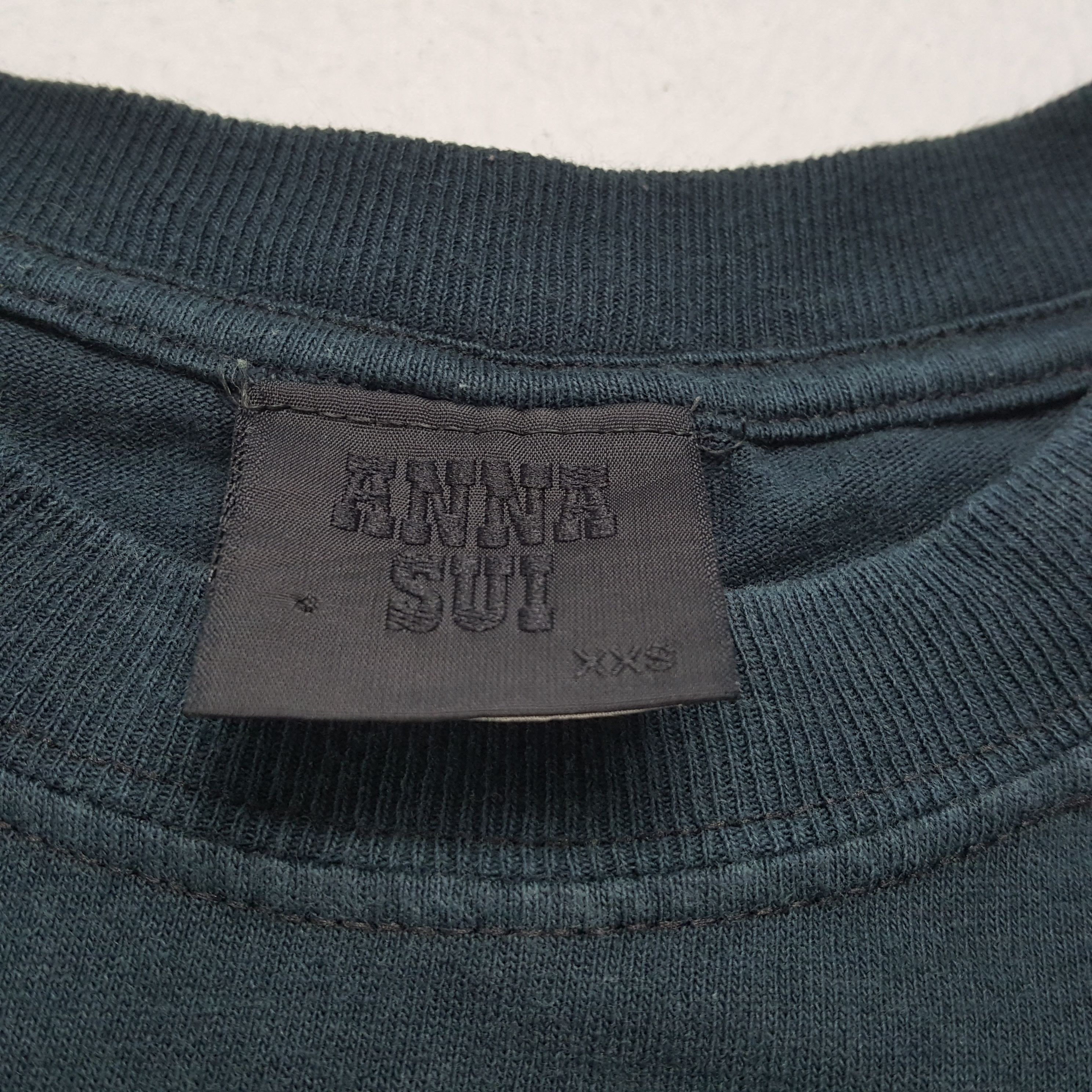 Anna Sui × Designer × Vintage ANNA SUI Designer Tshirt Center Design Style Size S / US 4 / IT 40 - 6 Thumbnail