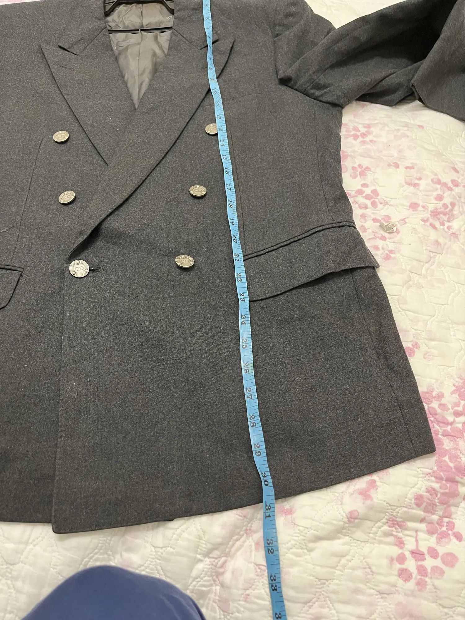 Christian Dior Monsieur Dior 6 Buttons Wool Jacket Size US L / EU 52-54 / 3 - 11 Thumbnail