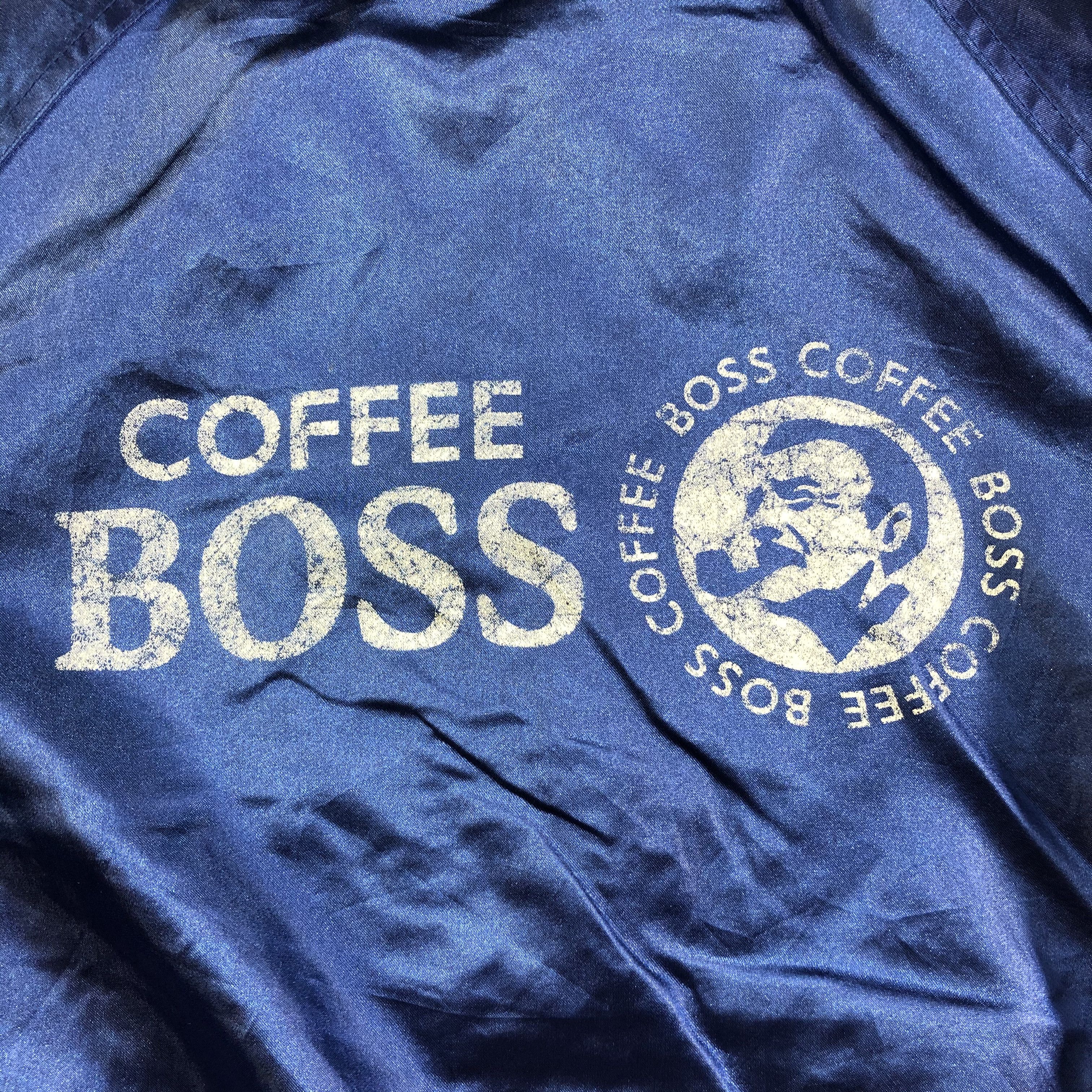 Japanese Brand × Vintage Suntory Coffee Boss Satin Varsity Jacket Size US M / EU 48-50 / 2 - 4 Thumbnail