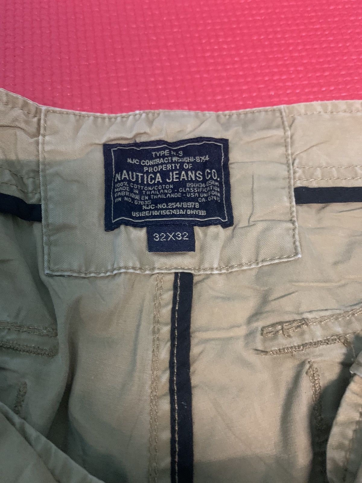 Nautica × Vintage VINTAGE NAUTICA N3 CARGO PANTS TACTICAL MULTI POCKET Size US 32 / EU 48 - 6 Thumbnail