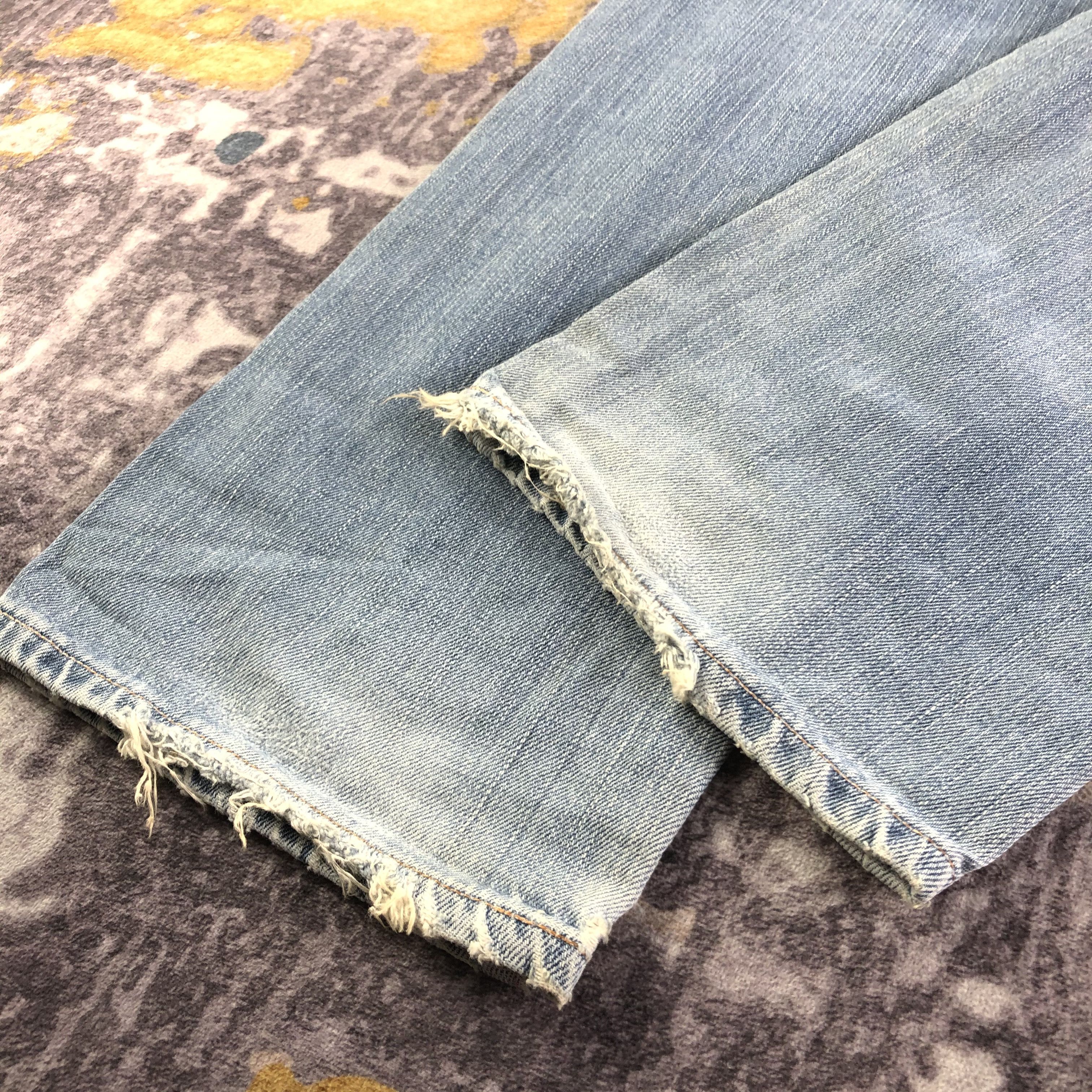Edwin Vintage Light Wash Edwin 505 Selvedge Jeans-JM3577 Size US 32 / EU 48 - 4 Thumbnail