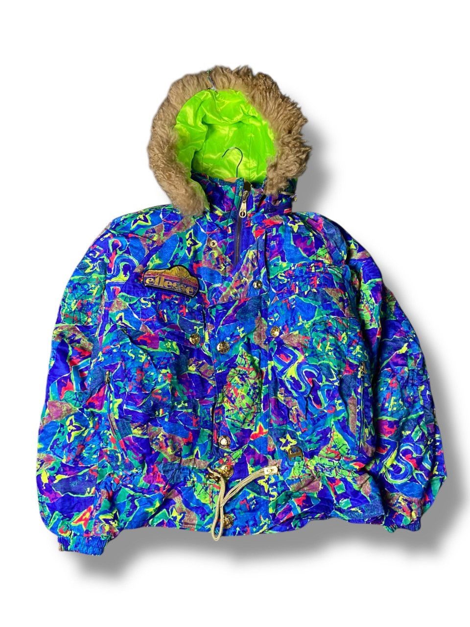 Ellesse × Goldwin Vintage Ellesse x Goldwin Ski Jacket (152) Size US S / EU 44-46 / 1 - 1 Thumbnail