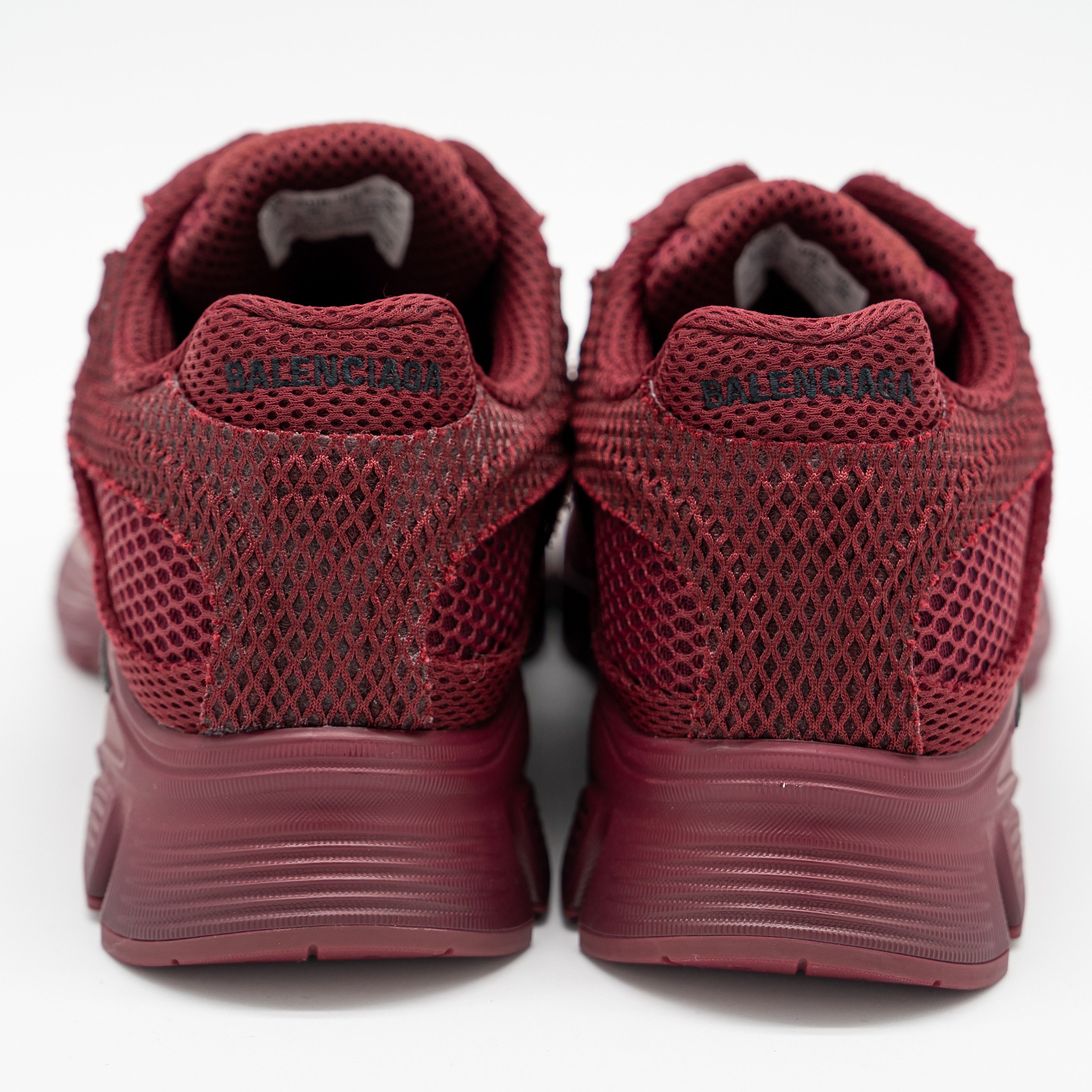 Balenciaga 39 EU / 9 US Balenciaga Phantom Sneakers Burgundy Mesh Size US 9 / IT 39 - 5 Thumbnail