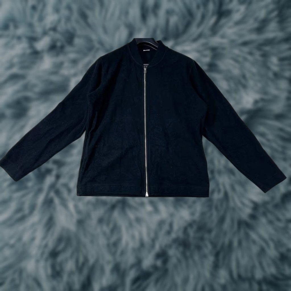NN07 NN07 NO Nationality Full Zip Black Sweatshirt Jacket XL Men Shirt Jacket Casual Logo Size US XL / EU 56 / 4 - 1 Thumbnail