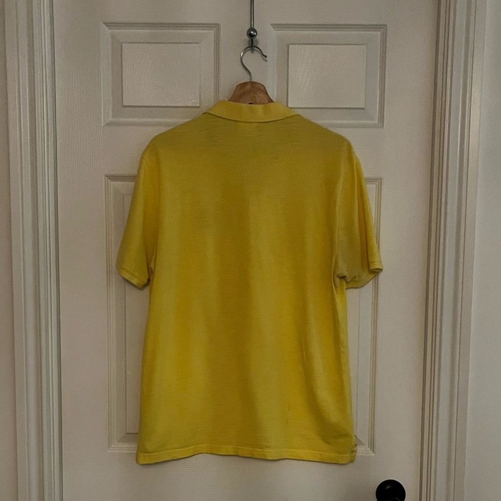U.S. Polo Assn. Yellow U.S. Polo Assn. Short Sleeve Collar-Neck Shirt Size US L / EU 52-54 / 3 - 2 Thumbnail