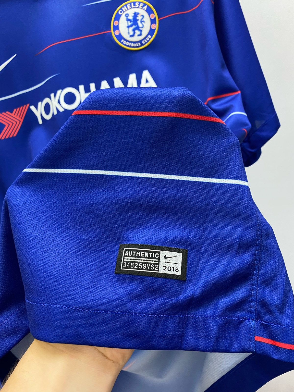 Chelsea Soccer × Vintage CHELSEA HOME 2018 2019 FOOTBALL SHIRT SOCCER JERSEY NIKE Size US XXL / EU 58 / 5 - 8 Thumbnail