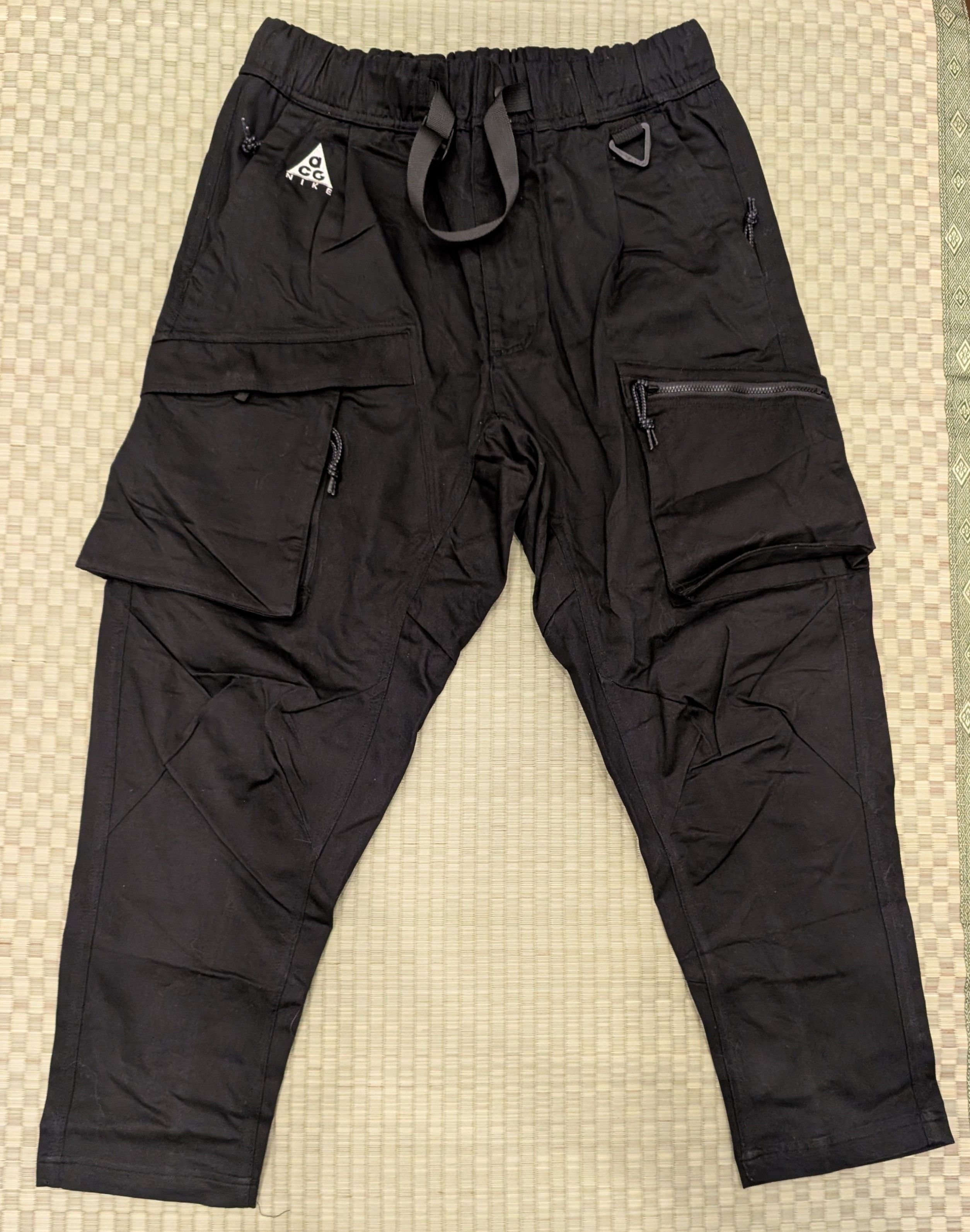 Nike × Nike ACG Nike Nikelab ACG Cargo Pants Black Size M FW17