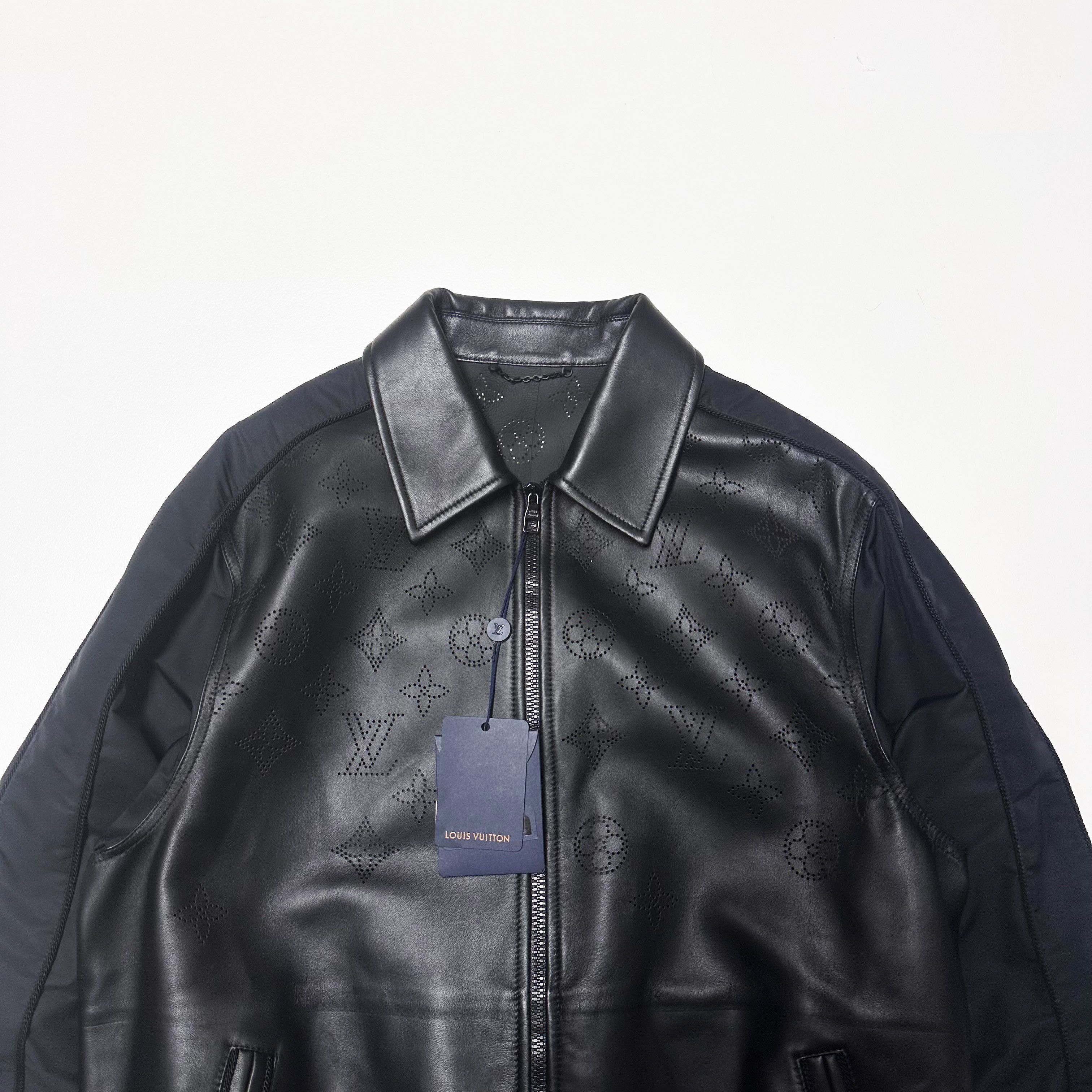 Louis Vuitton Louis Vuitton size 50 M L Leather jacket Monogram LV Size US M / EU 48-50 / 2 - 6 Thumbnail