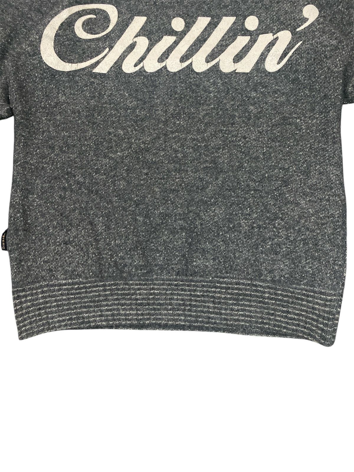 Hysteric Glamour × Japanese Brand × Vintage 💥RARE💥HYSTERIC GLAMOUR “CHILLIN” ANARCHY SWEATSHIRT✨ Size US M / EU 48-50 / 2 - 9 Thumbnail