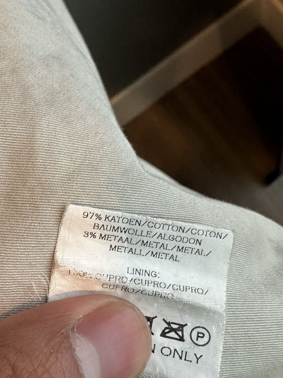 Kris Van Assche Metallic Print Trench Coat Size US M / EU 48-50 / 2 - 6 Thumbnail