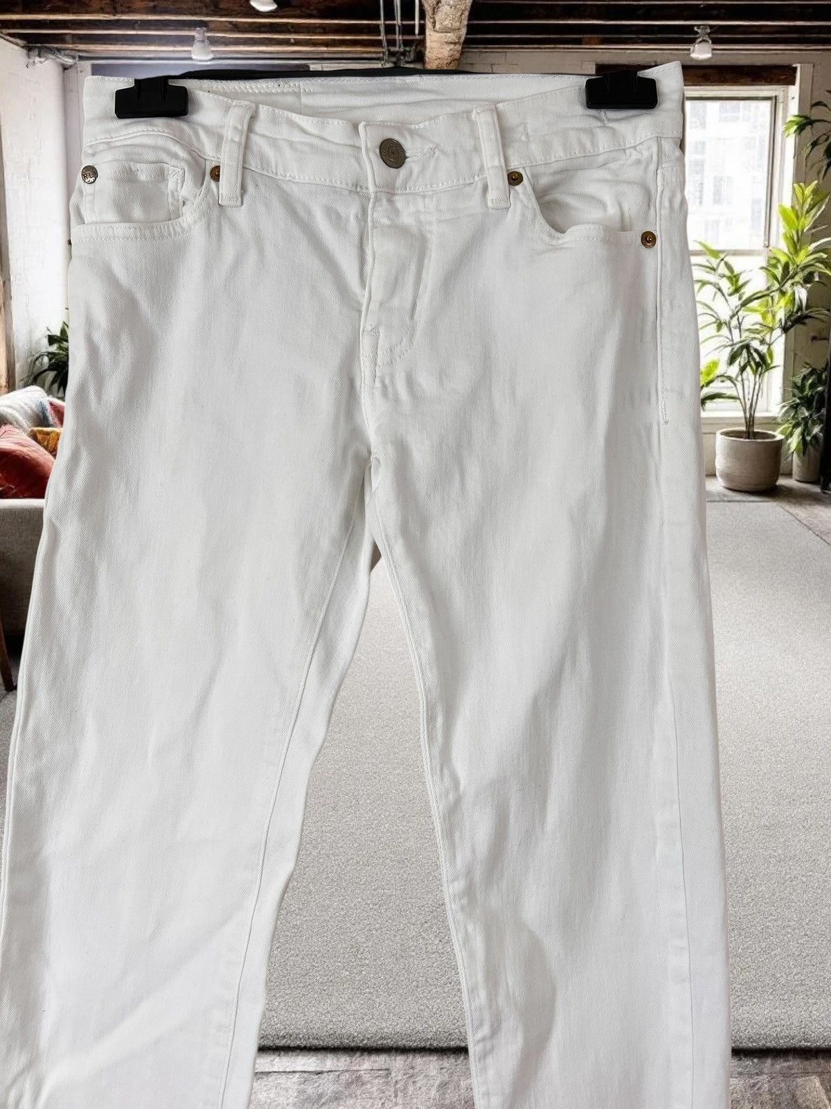 Denim & Supply Ralph Lauren Denim & Supply Ralph Lauren white jeans size W26 L32 Size 26" / US 2 / IT 38 - 2 Thumbnail