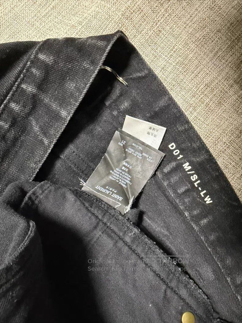Saint Laurent Paris Saint Laurent Paris Jeans Size US 31 - 3 Thumbnail