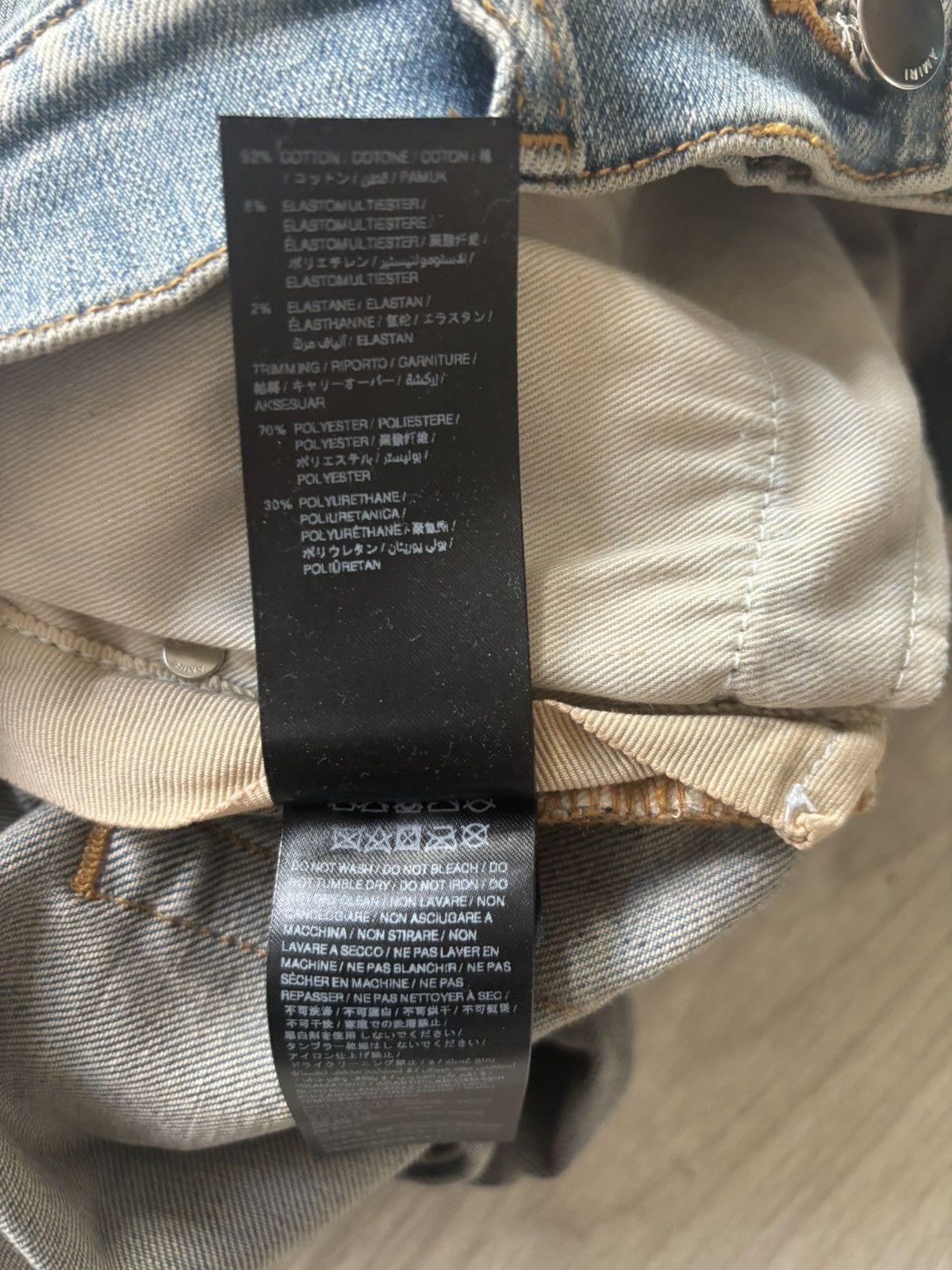 Amiri Amiri jeans. Size US 34 / EU 50 - 7 Thumbnail