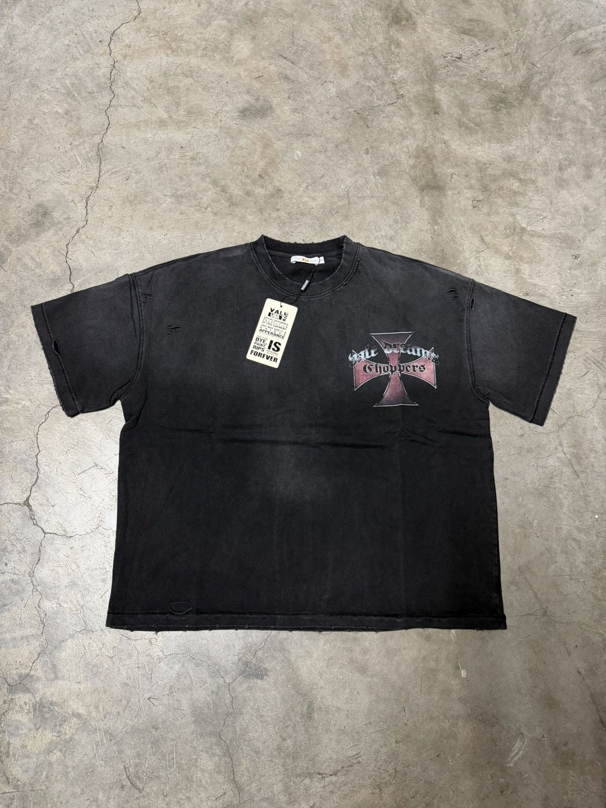 Vale Vale Forever Chopper Tee Shirt Size US XL / EU 56 / 4 - 2 Thumbnail