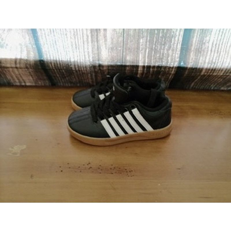 K-Swiss K-Swiss Classic Low Top Sneakers Black White 5-Stripe 11.5 Size US 11.5 / EU 44-45 - 4 Thumbnail
