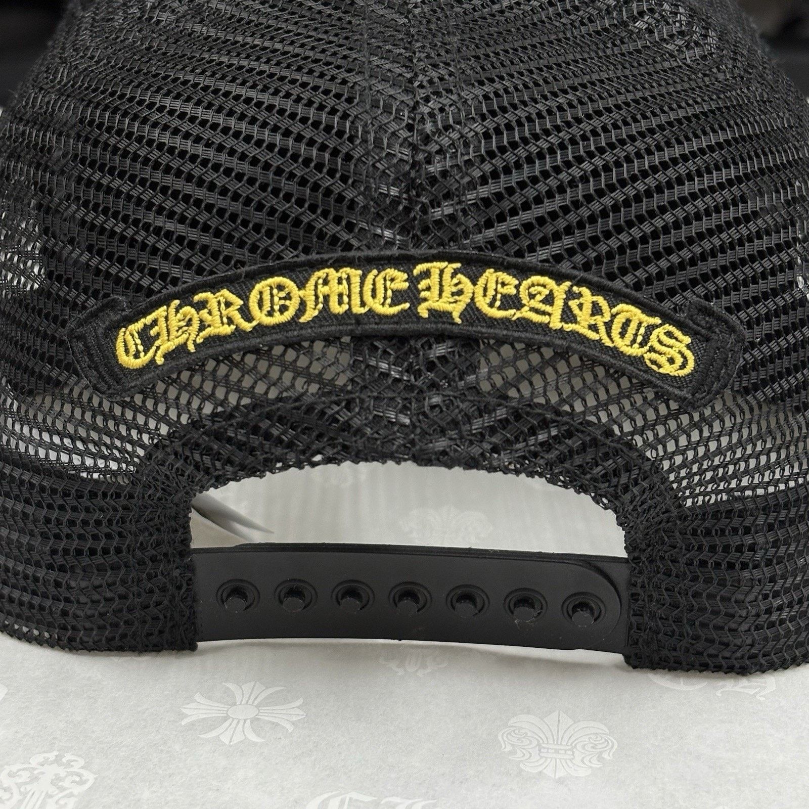 Chrome Hearts Chrome Hearts Plus Cross Seal Stamp Trucker Hat | GOOD COND! Size ONE SIZE - 9 Thumbnail