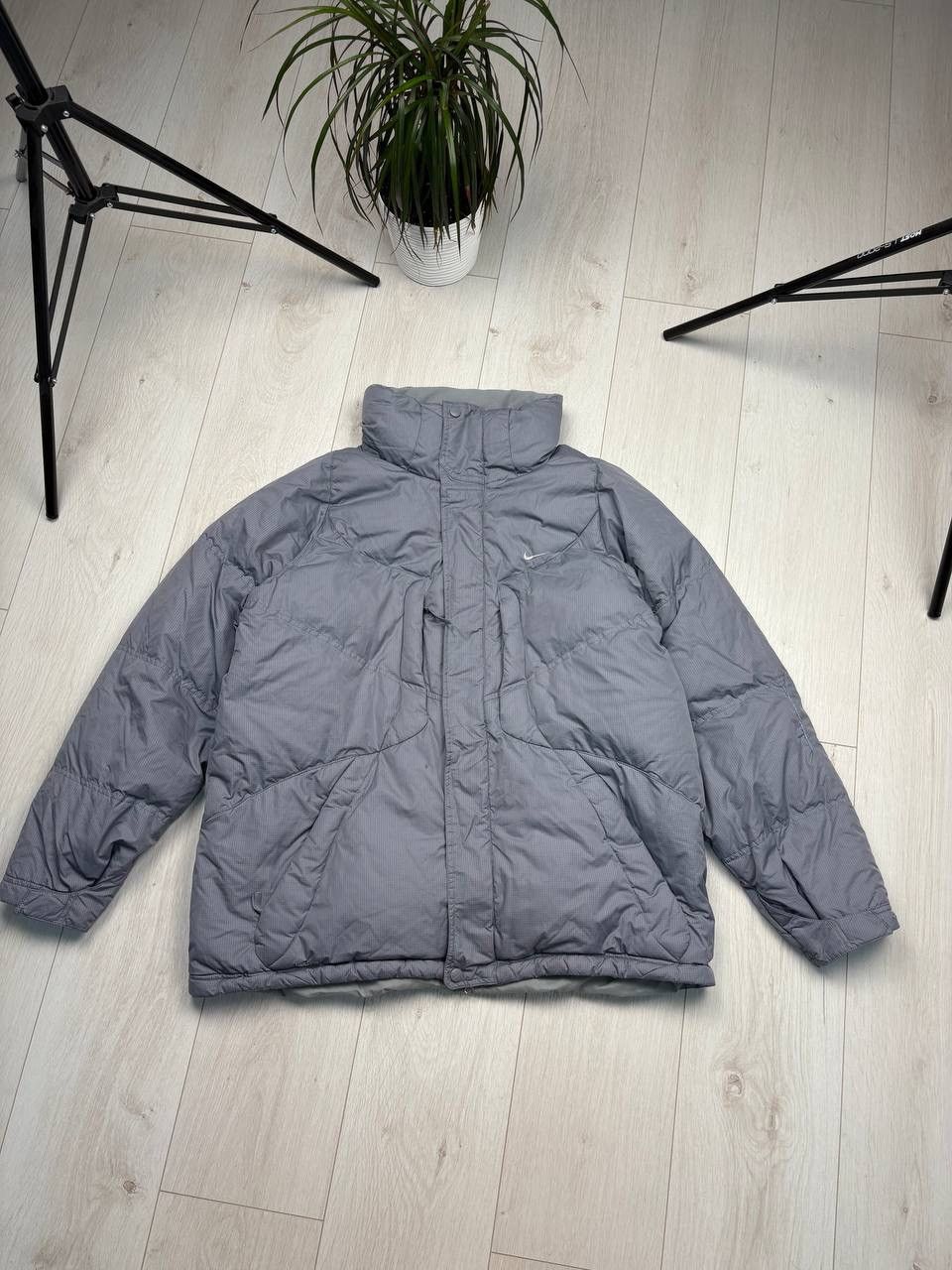 Nike Vintage Nike Duck Down Feathers Puffer Jacket Size US XL / EU 56 / 4 - 1 Thumbnail