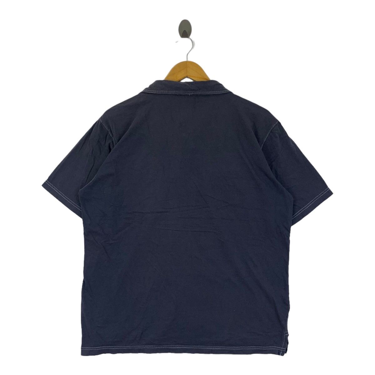 Vintage MICHAEL BRANDON Double Pocket Plain Polo Tee Shirt Size M / US 6-8 / IT 42-44 - 3 Thumbnail