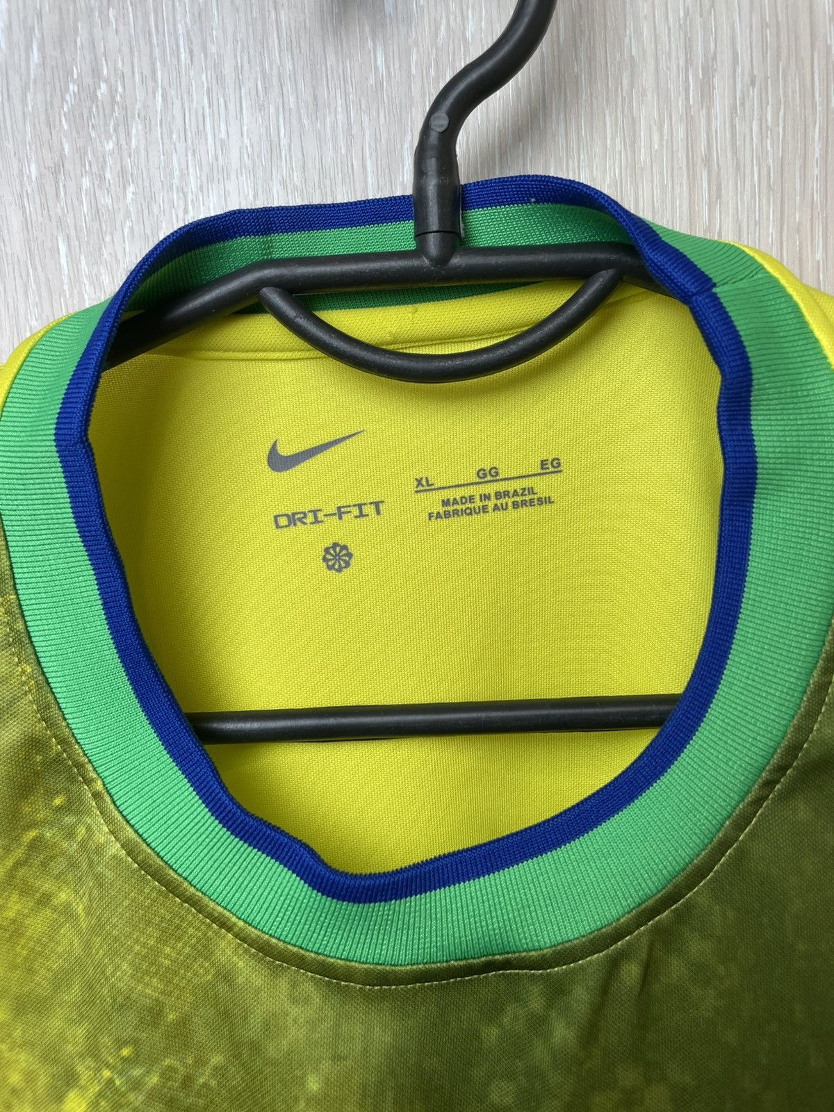 Nike Pele #10 Nike Brasil Jersey Size US XL / EU 56 / 4 - 4 Thumbnail