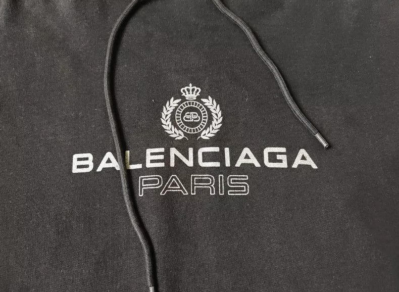 Balenciaga Balenciaga Crown wheat ear logo sweater hoodie coat Size US S / EU 44-46 / 1 - 3 Thumbnail