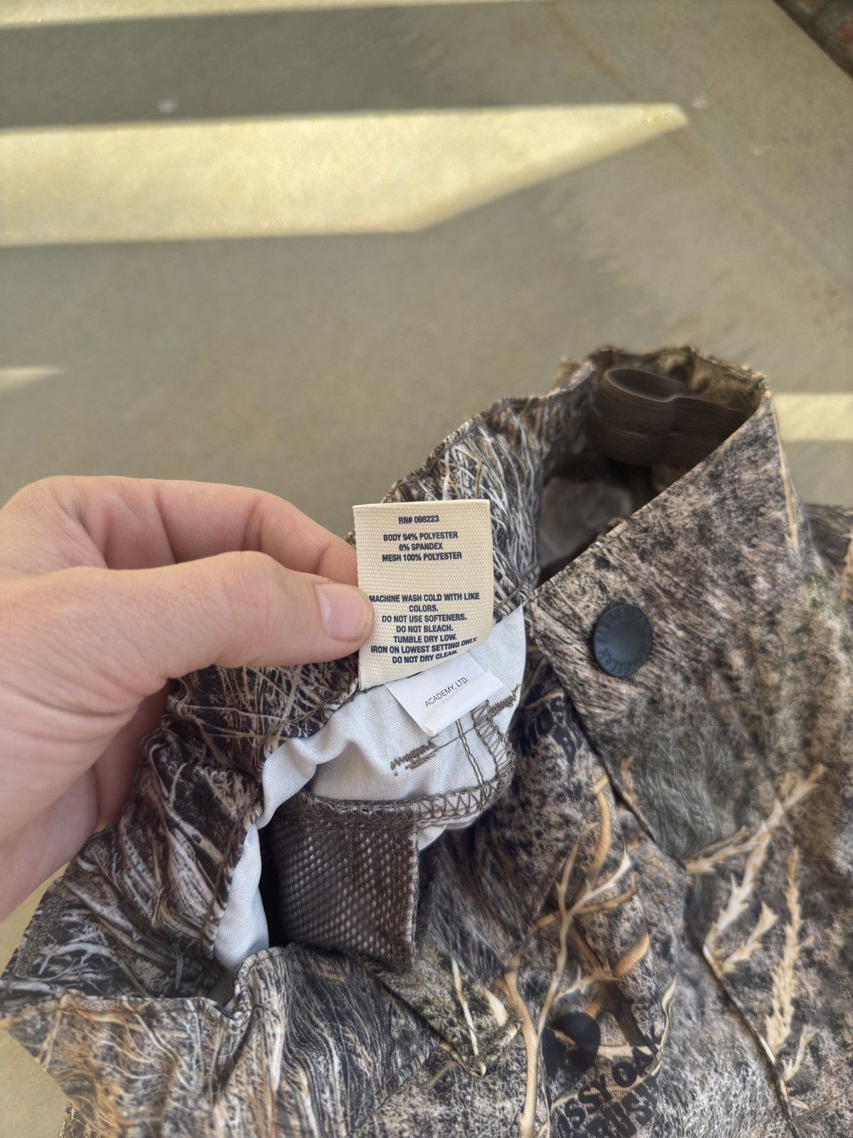 Vintage Vintage Mossy Oak Camo Track Pants Size 24" / US 00 / IT 34 - 6 Thumbnail