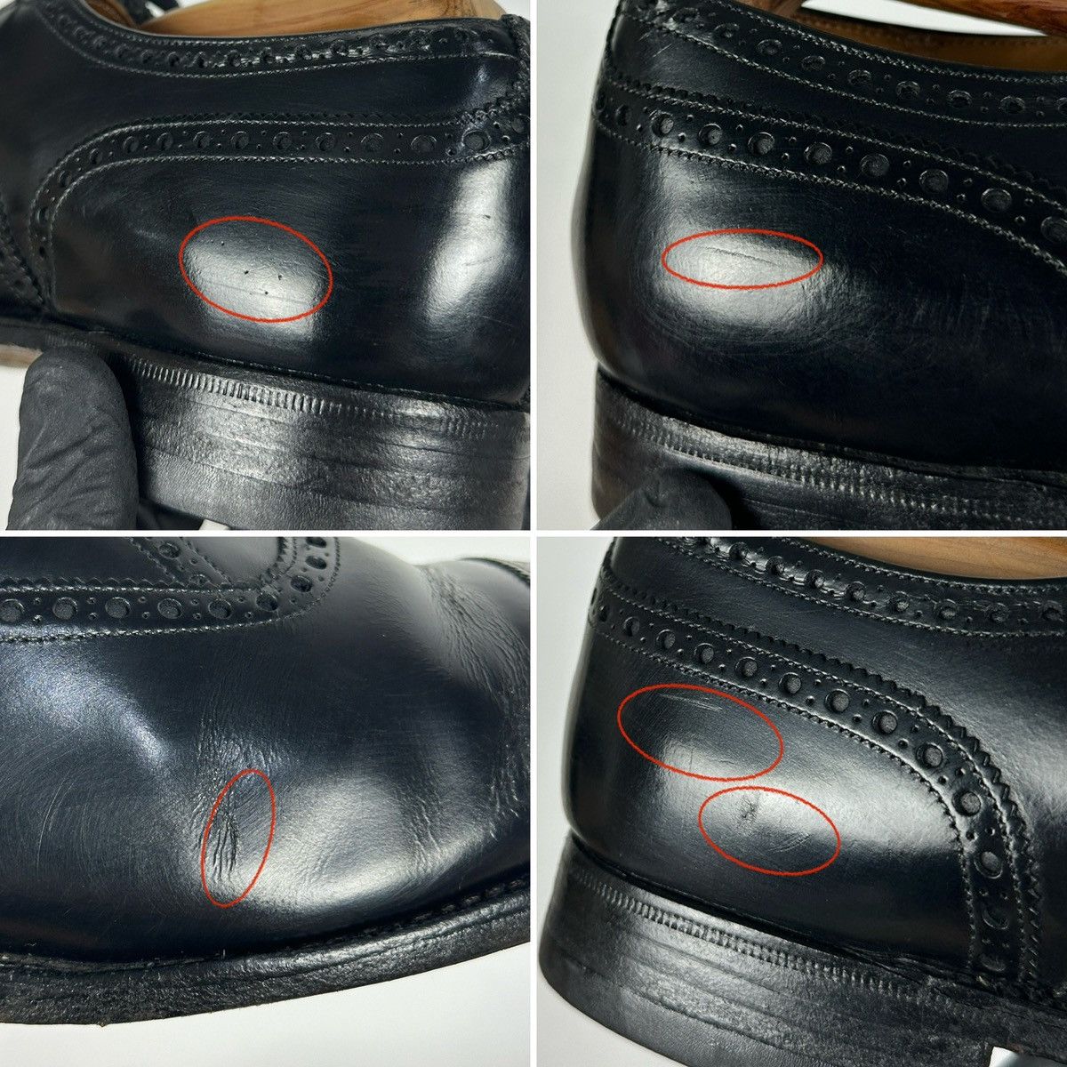 Church's Church’s Black Leather Oxford Brogue Dress England Shoes Size US 9.5 / EU 42-43 - 24 Thumbnail