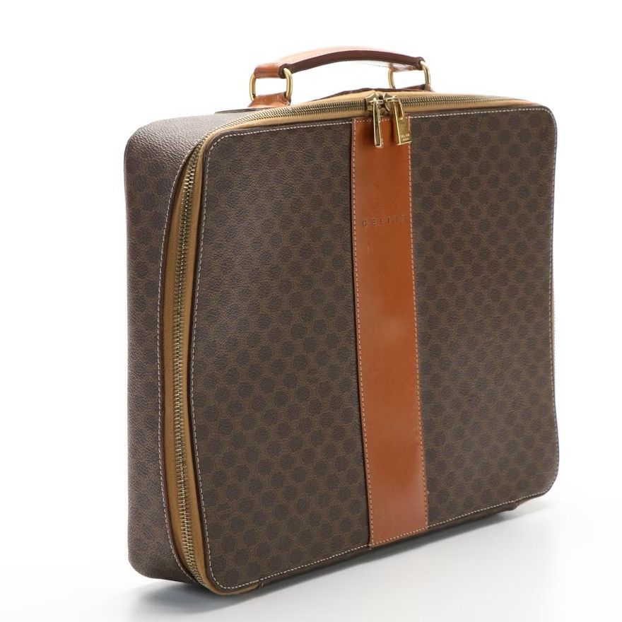 Celine Vintage Celine Macadam Briefcase Size ONE SIZE - 2 Thumbnail