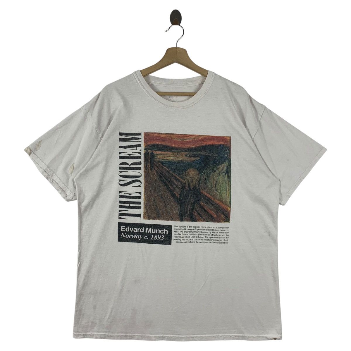 Other THE SCREAM by edvard munch art printed tshirt Size US XL / EU 56 / 4 - 1 Thumbnail