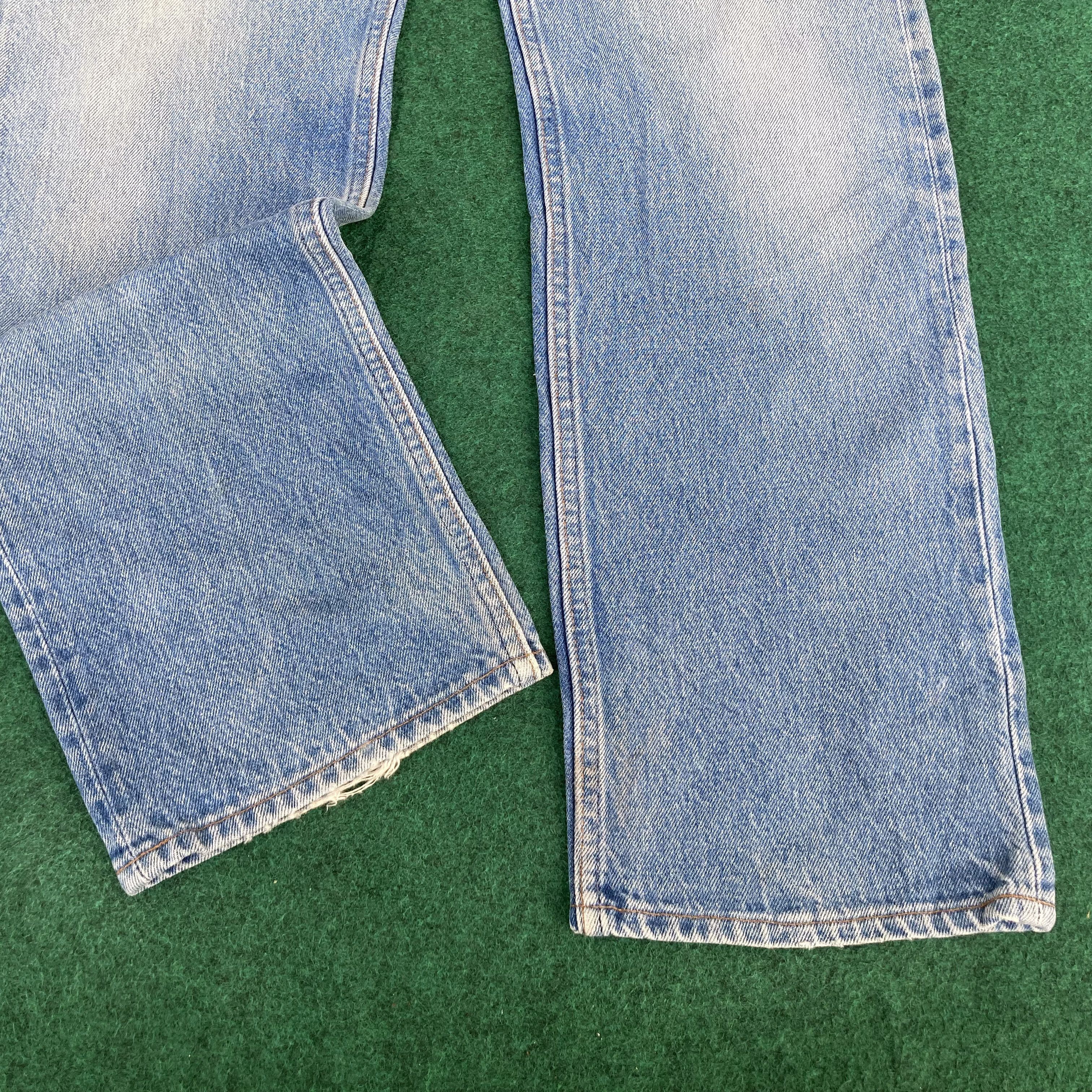 Levi's 32x30 Vintage Levis 501 Faded Ripped Punk Grunge Jeans Size US 32 / EU 48 - 9 Thumbnail