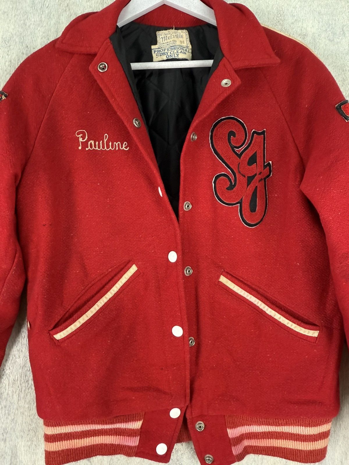 Vintage Vintage 60s St. John High School Varsity Jacket Size US XS / EU 42 / 0 - 2 Thumbnail
