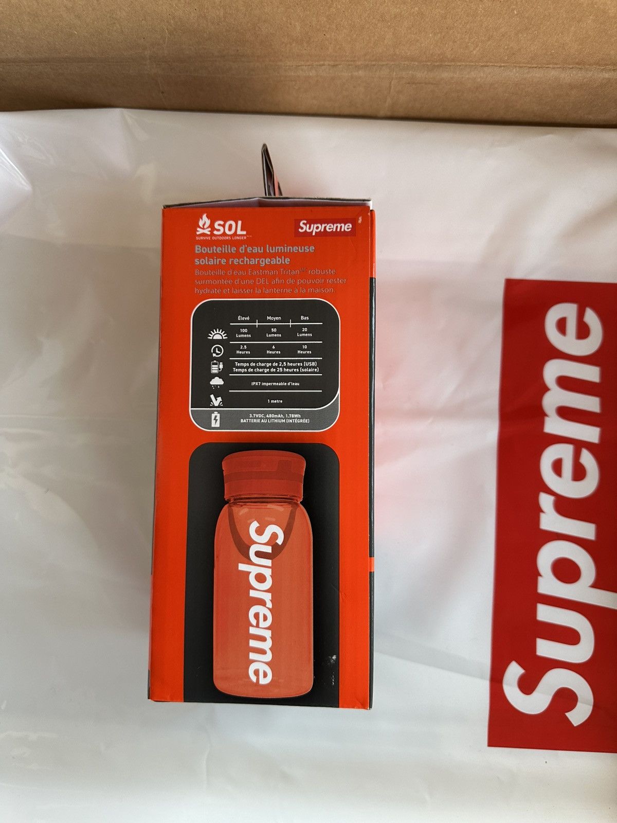 Supreme Supreme SOL Water Bottle Lantern Size ONE SIZE - 5 Thumbnail