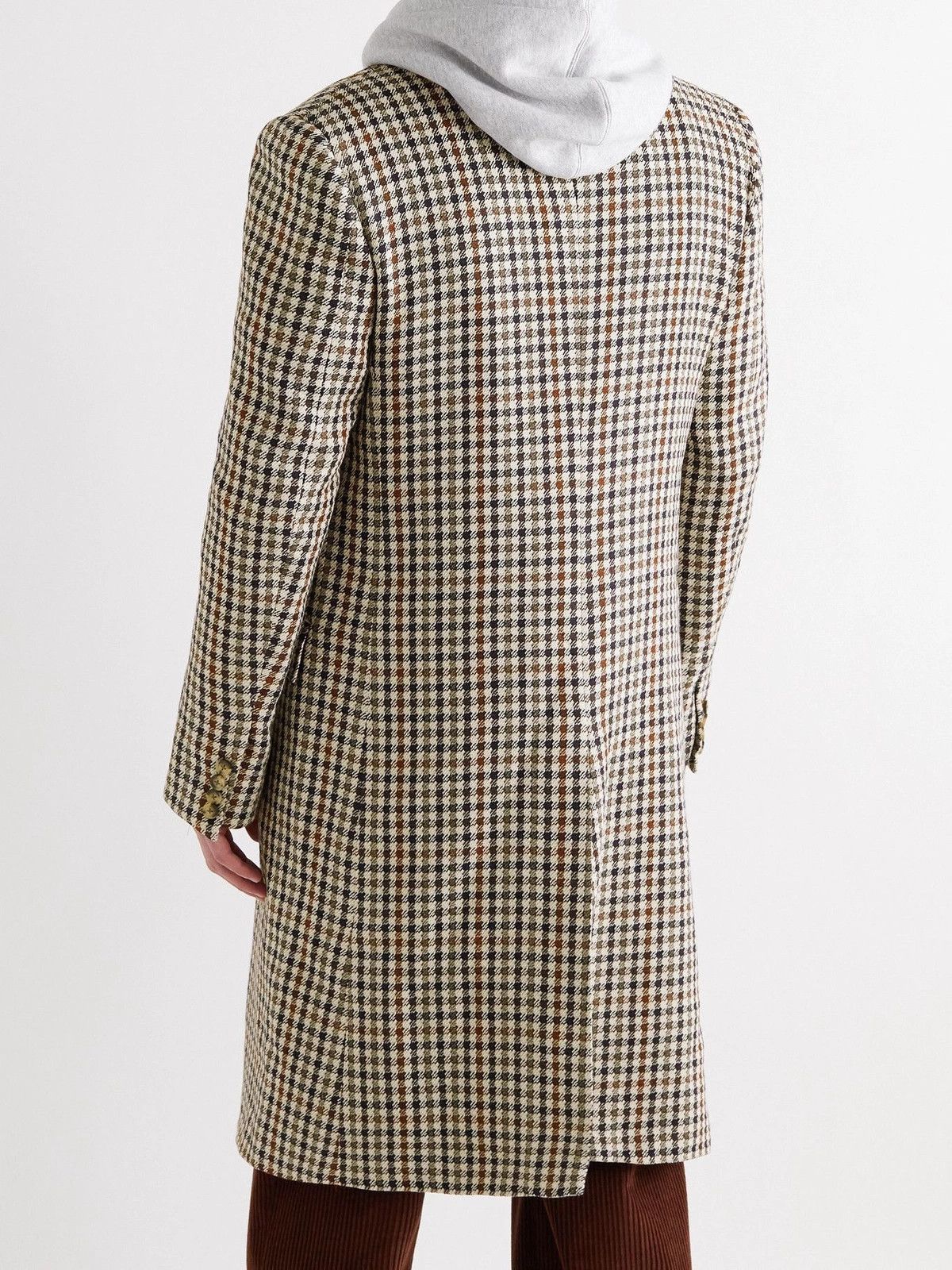 Aime Leon Dore Aime Leon Dore Houndstooth Wool Coat Size US M / EU 48-50 / 2 - 7 Thumbnail