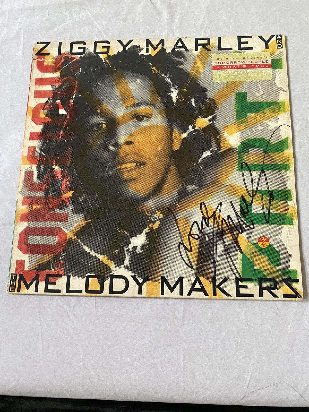 Bob Marley Vintage ziggy Marley signed vinyl record reggae Size ONE SIZE - 1 Thumbnail