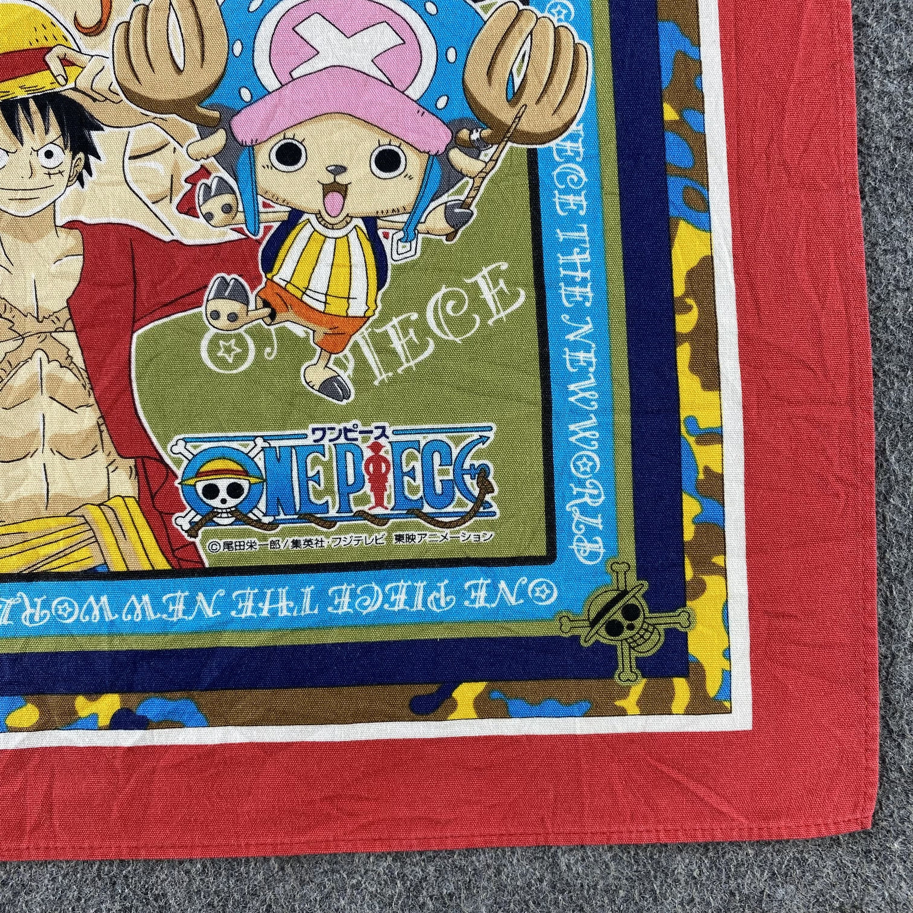 Anime × Japanese Brand One Piece Handkerchief/Neckerchief/Bandana HC822 Size ONE SIZE - 3 Thumbnail
