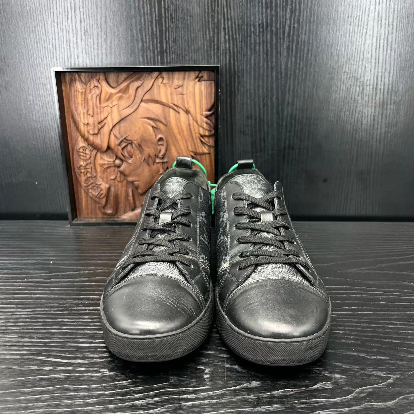 Louis Vuitton LV Match-Up Black Graffiti 42 Size US 9 / EU 42 - 5 Thumbnail