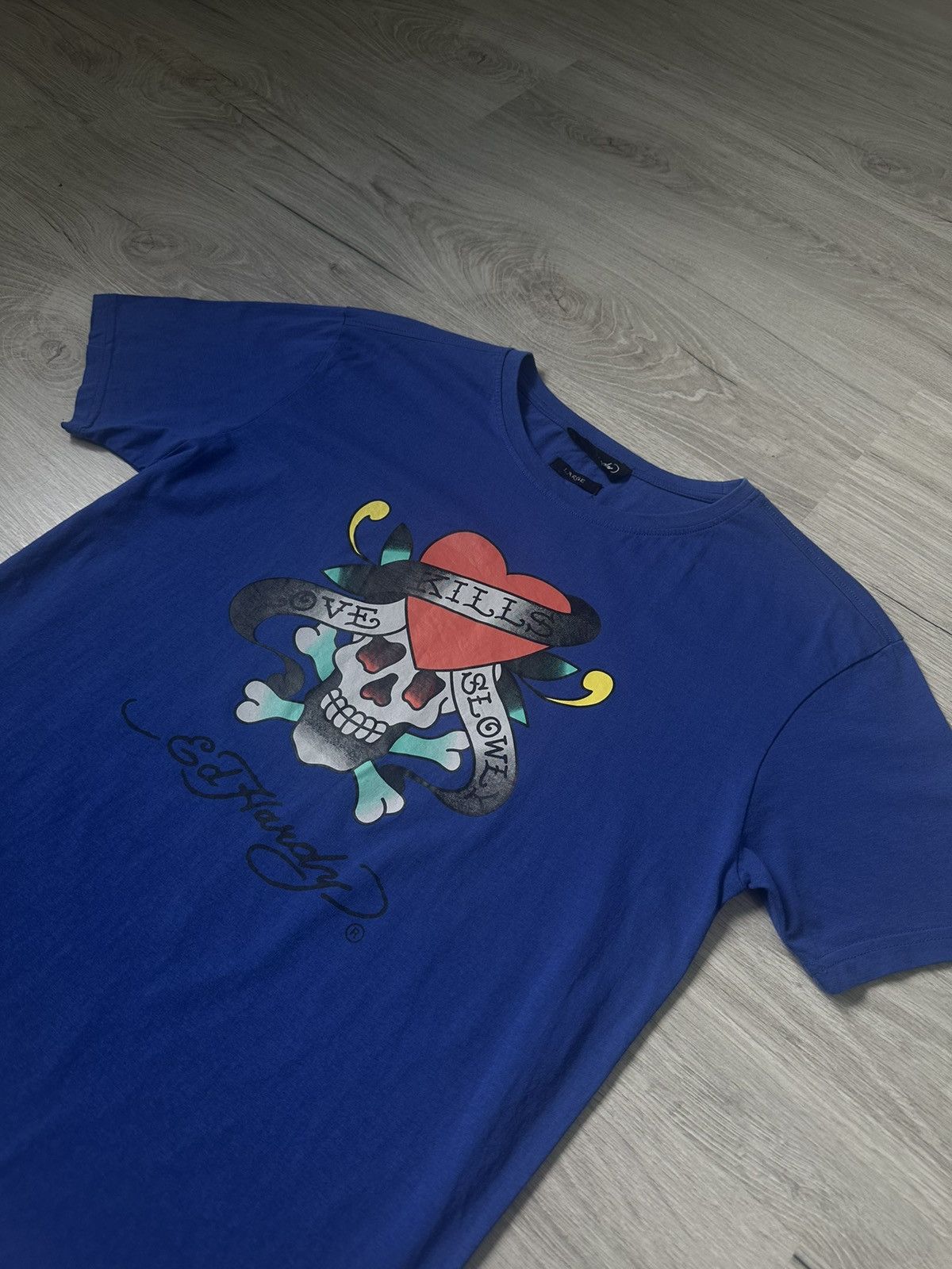 Ed Hardy × Japanese Brand Men’s T-Shirt Ed Hardy Y2K Big Logo Size US M / EU 48-50 / 2 - 4 Thumbnail