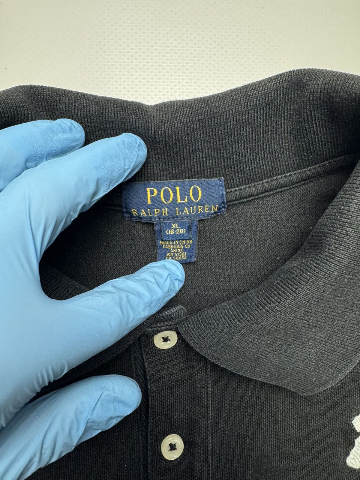 Polo Ralph Lauren Polo Ralph Lauren Japan Big Pony Polo Shirt - Black Size US L / EU 52-54 / 3 - 6 Thumbnail