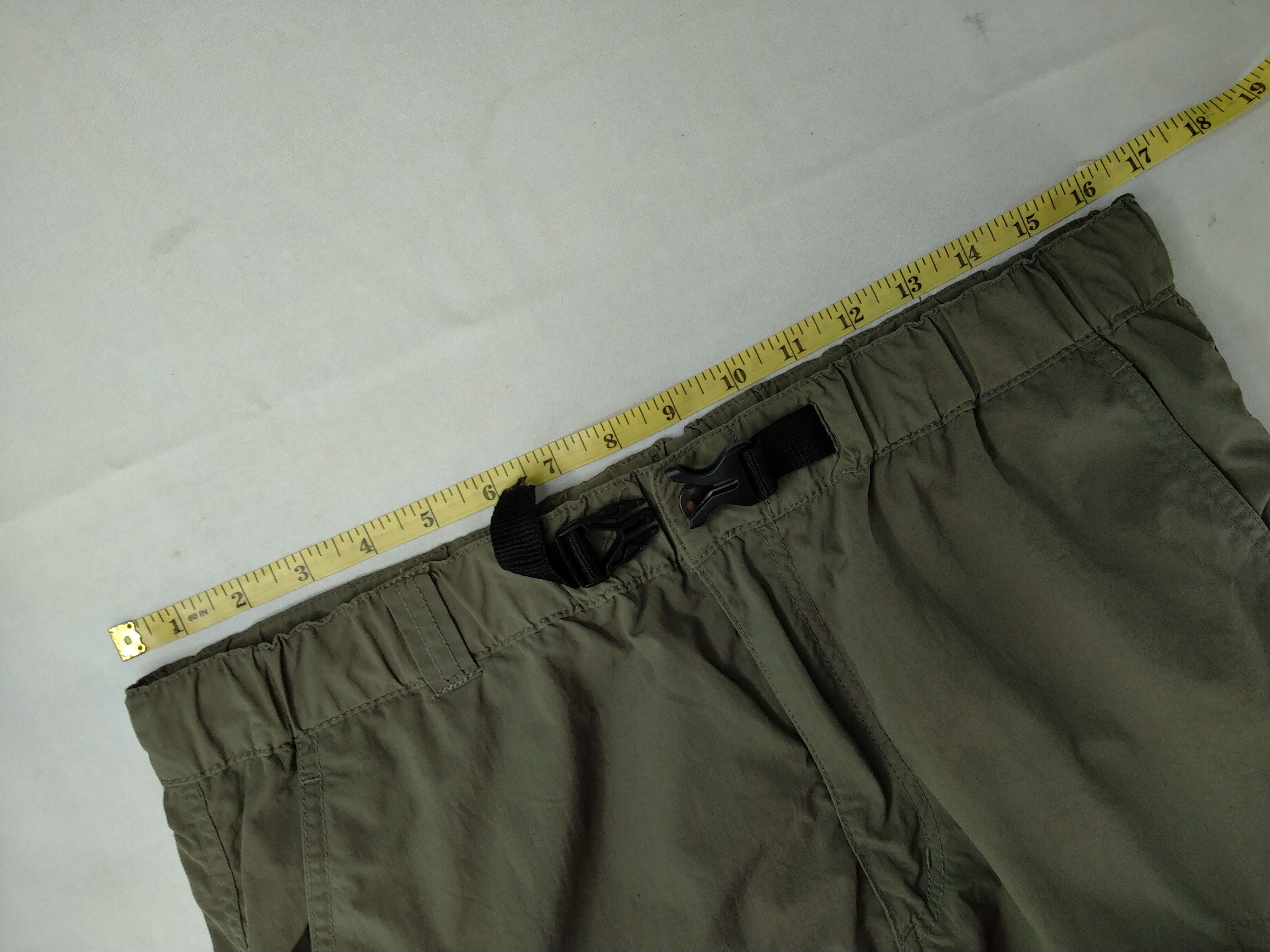Japanese Brand Uniqlo Elastic Waist Cargo Multi Pocket Pants -CP152 Size US 33 - 7 Thumbnail