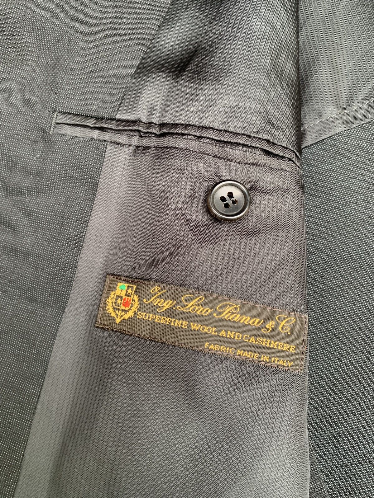 Loro Piana 2000s Loro Piana Italy for Durban Japan Wool Tuxedo Suit Size US L / EU 52-54 / 3 - 12 Thumbnail
