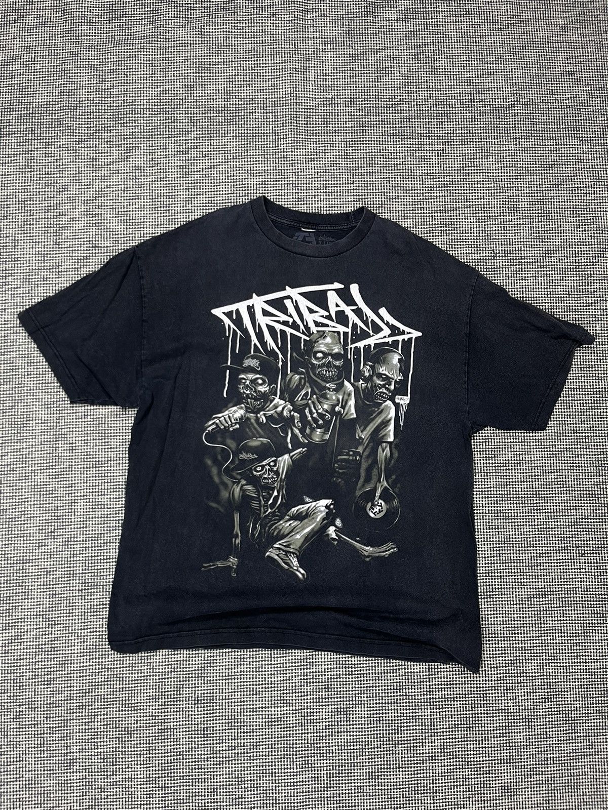 Tribal Streetwear Vintage y2k TRIBAL skate t-shirt Size US XL / EU 56 / 4 - 1 Thumbnail