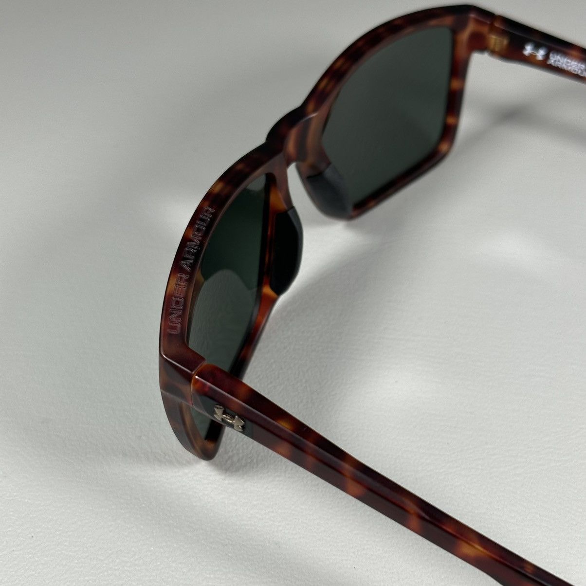 Under Armour Under Armour UA 0005/S Brown Havana Rectangular Sunglasses Size ONE SIZE - 6 Thumbnail