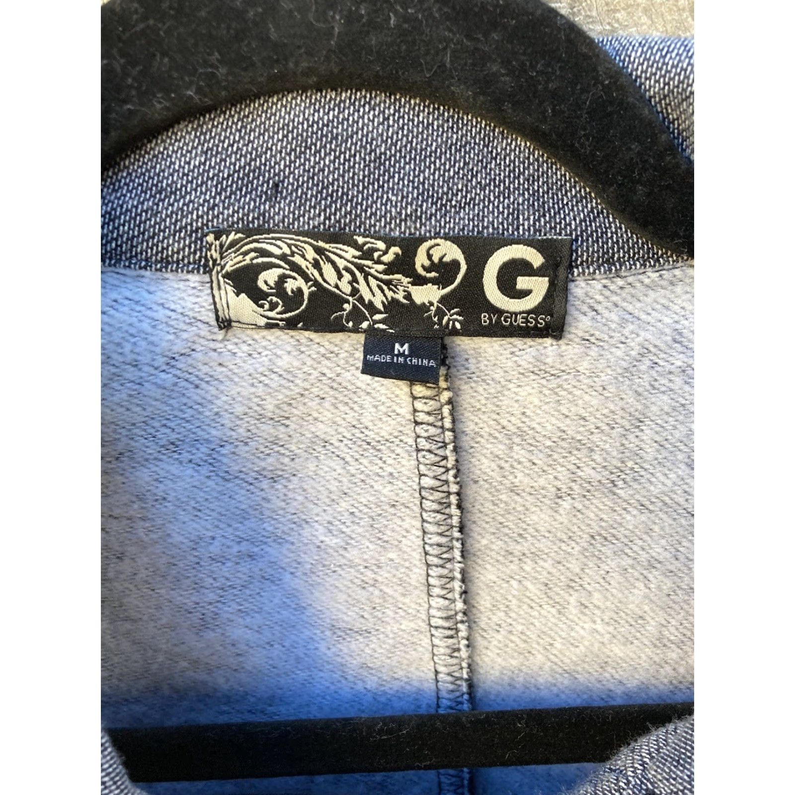 Guess VINTAGE? (no) Women GUESS Coat Gray Double Breast Pea Coat M Button Pockets Polyester Lined RN62136 Size M / US 6-8 / IT 42-44 - 4 Thumbnail