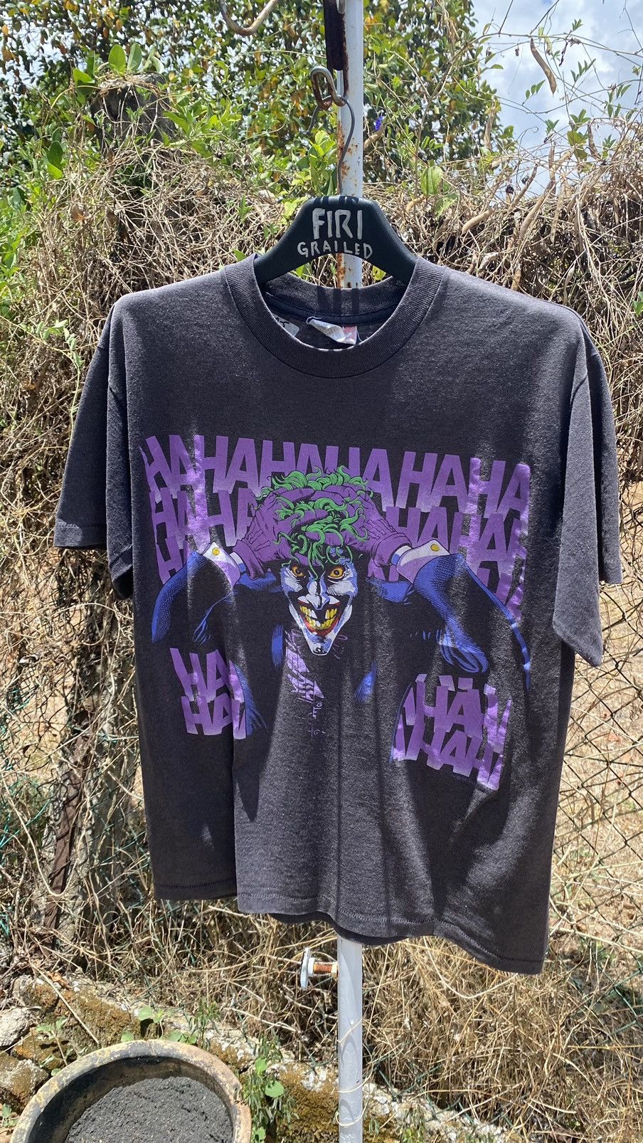 Vintage Vintage 80s The Joker "Killing Joke" T-shirt Size US L / EU 52-54 / 3 - 1 Thumbnail