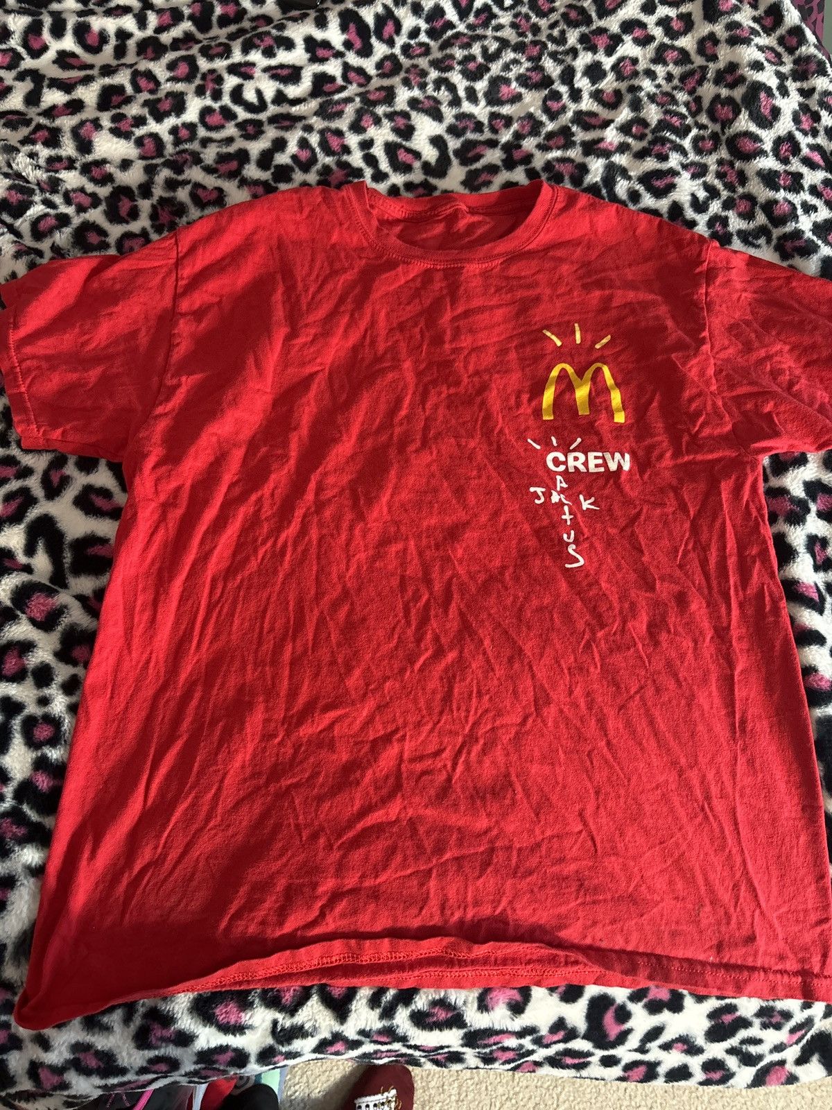 Travis Scott Cactus Jack X McDonald’s Shirt Size US L / EU 52-54 / 3 - 1 Thumbnail