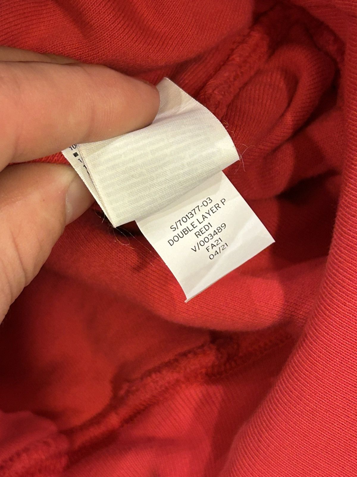 Yeezy Yeezy Gap ‘Perfect’ Hoodie - Red Size US M / EU 48-50 / 2 - 8 Thumbnail