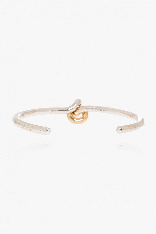 Bottega Veneta o1n1vont1124 Size: L / Loop Bracelet in Silver Size ONE SIZE - 4 Thumbnail