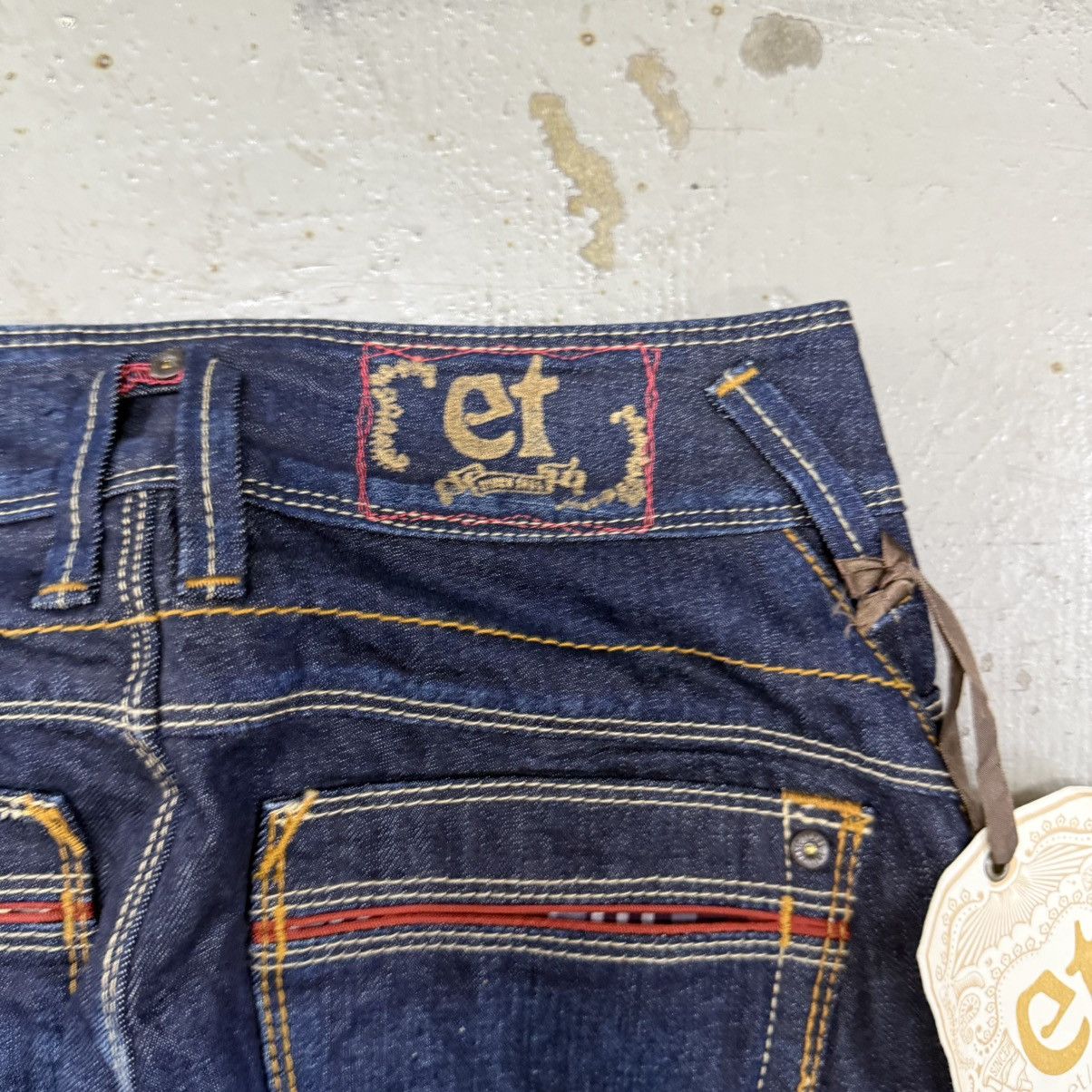 If Six Was Nine Vintage Et Boite flared pants low rise Size 27" / US 4 / IT 40 - 11 Thumbnail