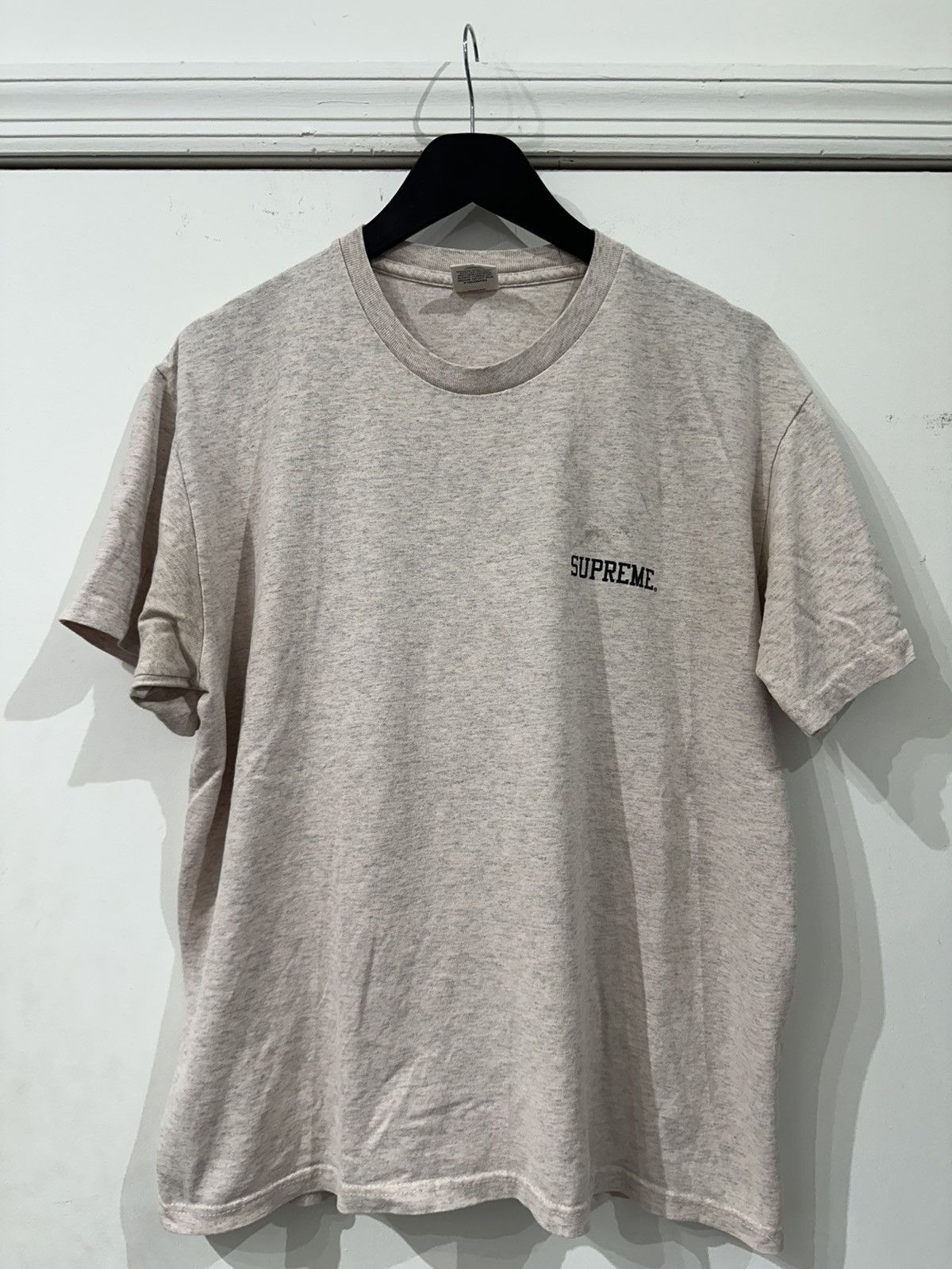 Supreme Supreme Sketch Graphic Back Print Tee Heather Grey Size L Size US L / EU 52-54 / 3 - 2 Thumbnail