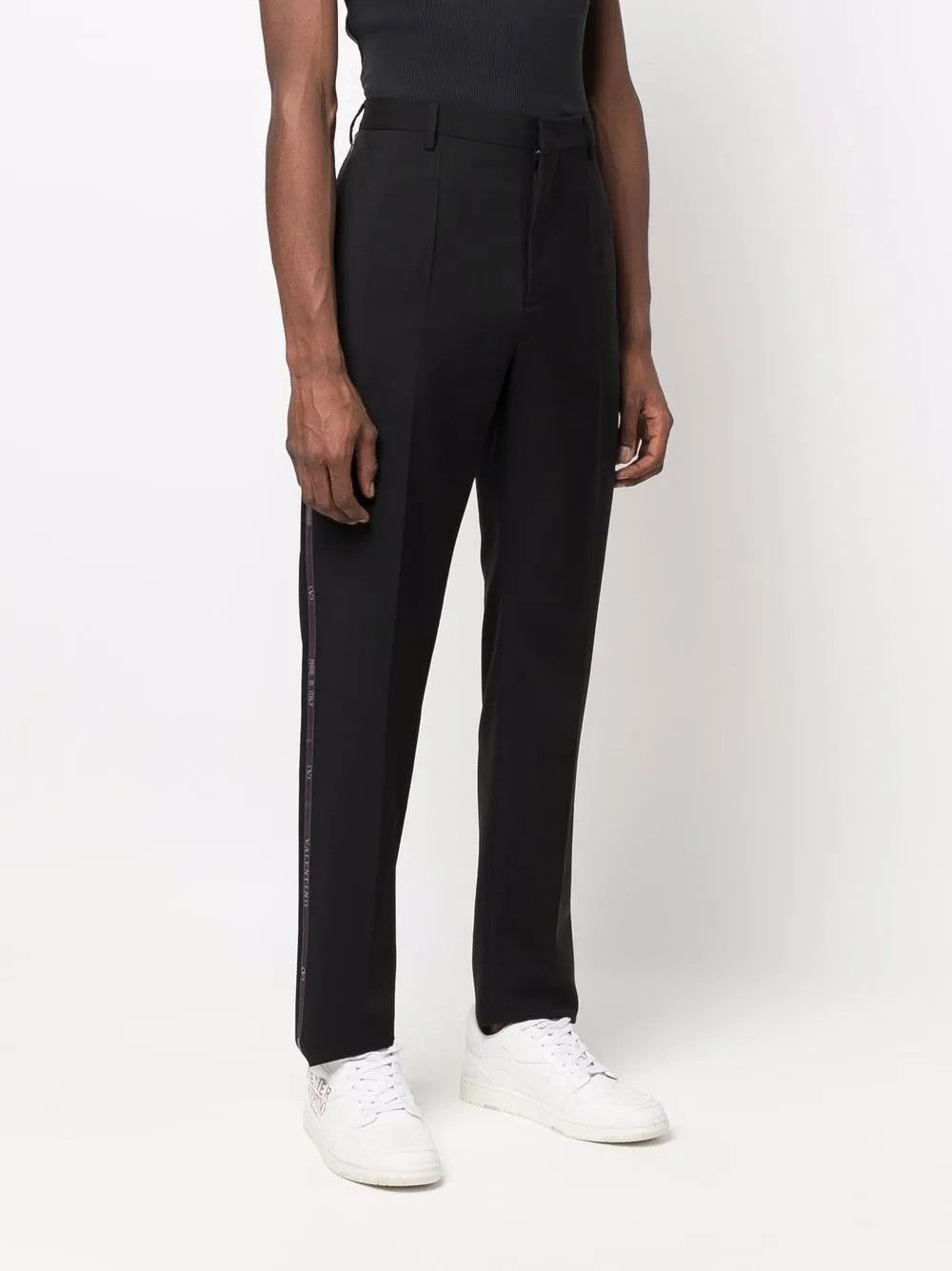 Valentino o1y0525 Casual Pant in Black Size US 34 / EU 50 - 3 Thumbnail